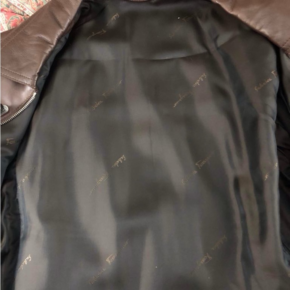Salvatore Ferragamo Brown Military Field Jacket - Picture 7 of 9